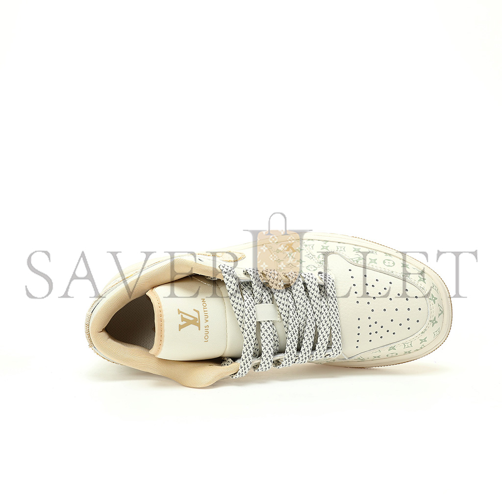 AIR JORDAN 1 LOW OG SP BEIGE KHAKI LV MONOGRAM SJ9950-004