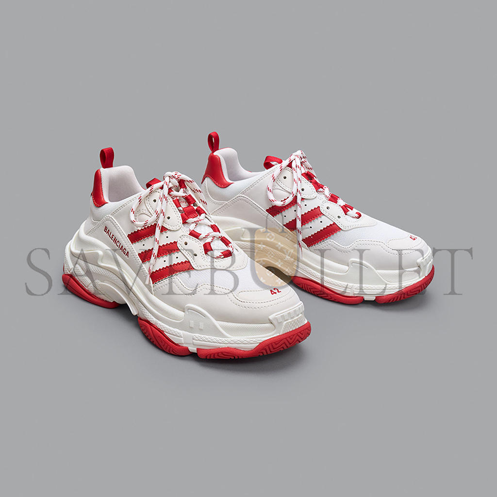 BALENCIAGA X ADIDAS TRIPLE SWHITE RED 710021W2RBCC