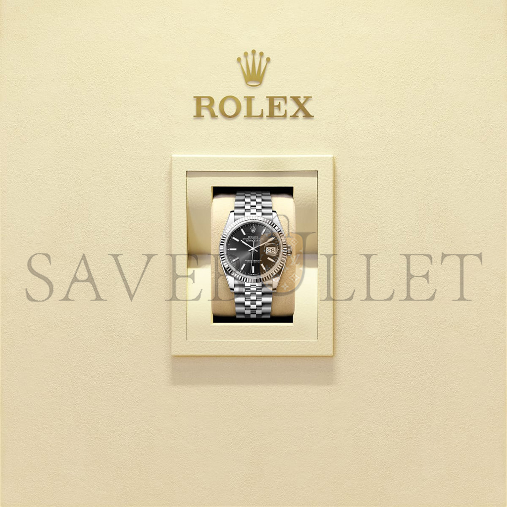 ROLEX DATEJUST 36 OYSTER, 36 MM, OYSTERSTEEL AND WHITE GOLD WATCH 126234-0015 ROLEX DATEJUST 36 OYSTER, 36 MM, OYSTERSTEEL AND WHITE GOLD WATCH 126234-0015
