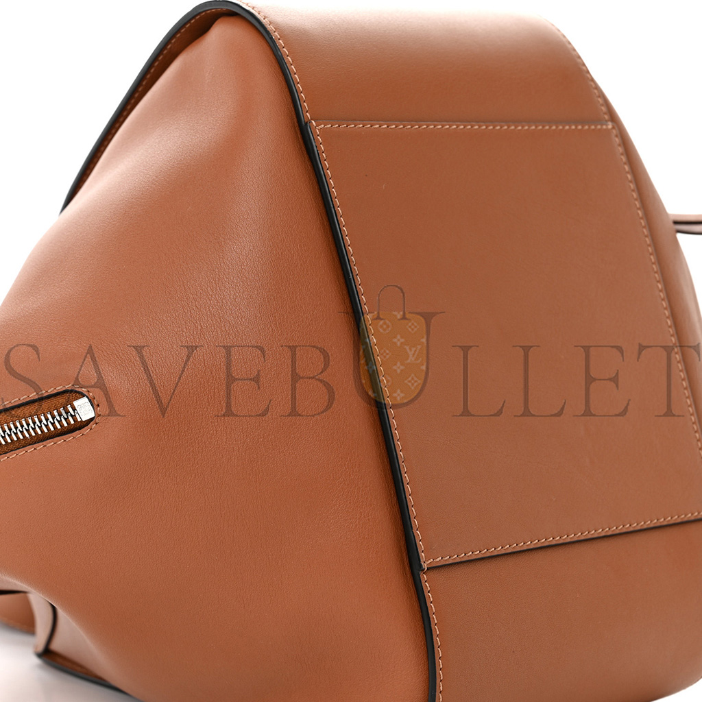 LOEWE CALFSKIN SMALL HAMMOCK SHOULDER BAG TAN (28*25*13cm)