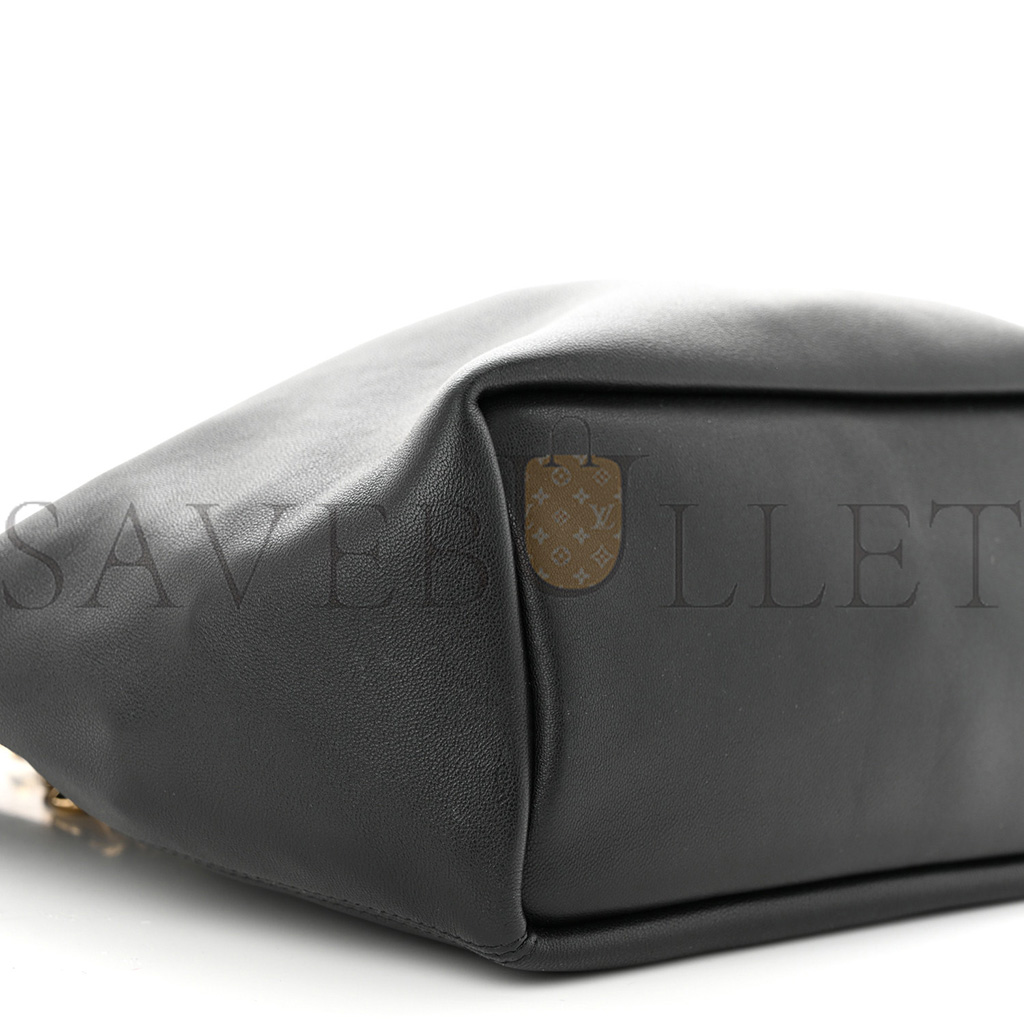 LOEWE NAPPA MEDIUM SQUEEZE BAG BLACK (29*20*11cm)