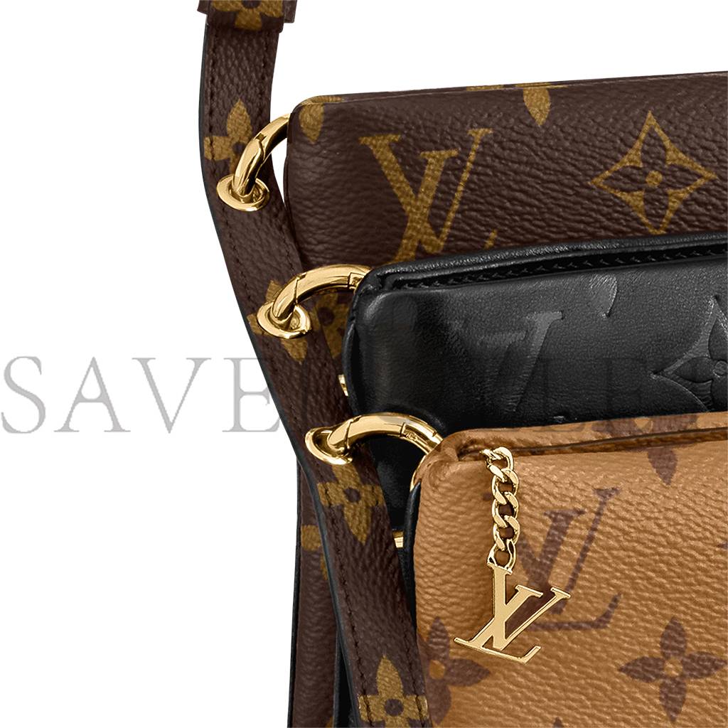 LOUIS VUITTON 3 POUCH M45412 (22*17*6cm)